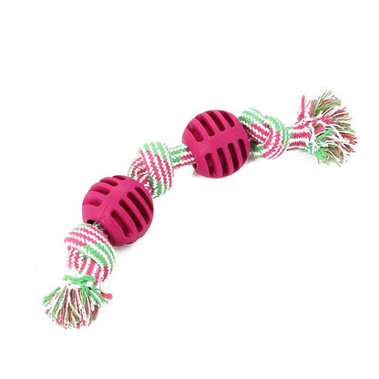 Durable Rope Ball Interactive Dog Toy