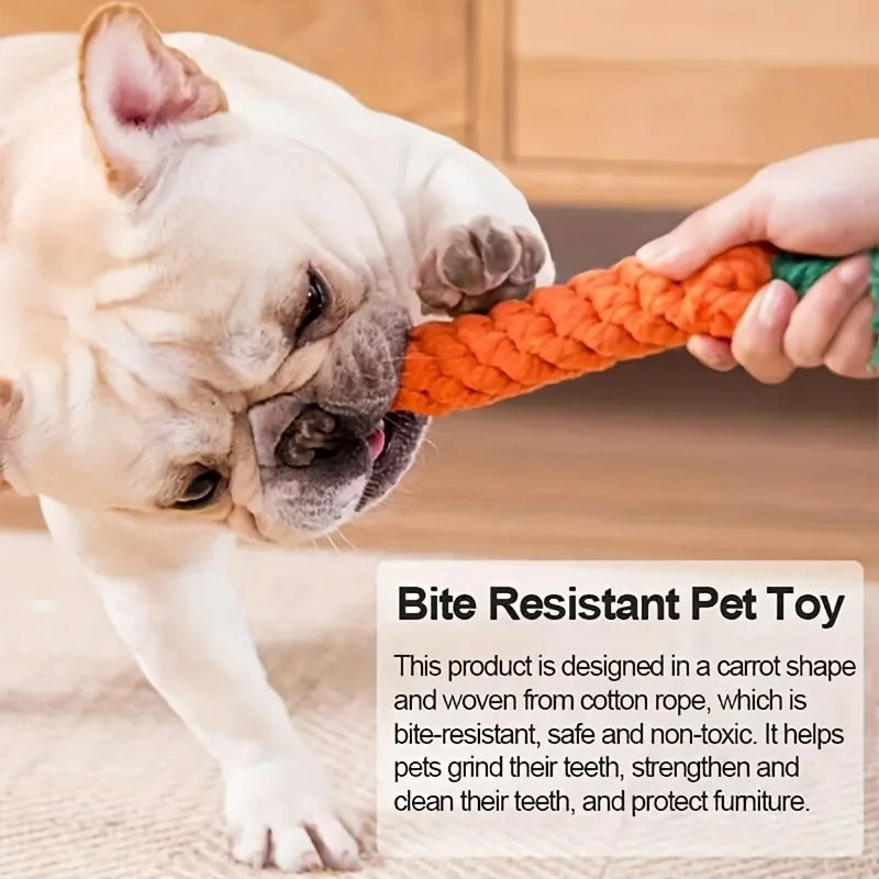 Colorful Cotton Pet Rope Chew Toy