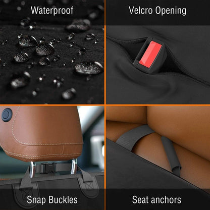 Durable Car Rear Seat Pet Protector Cover