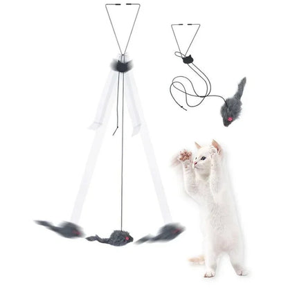 Easy Hang Interactive Cat Toy Wand