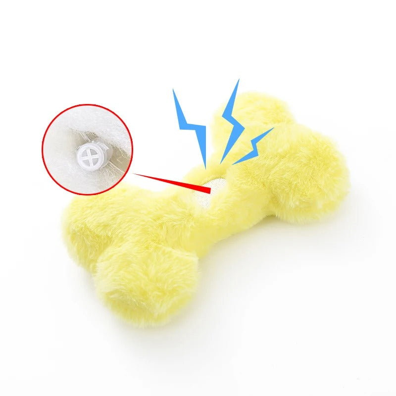 Fun Heart Shaped Squeaky Pet Toy