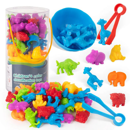 Fun Animal Matching Learning Set