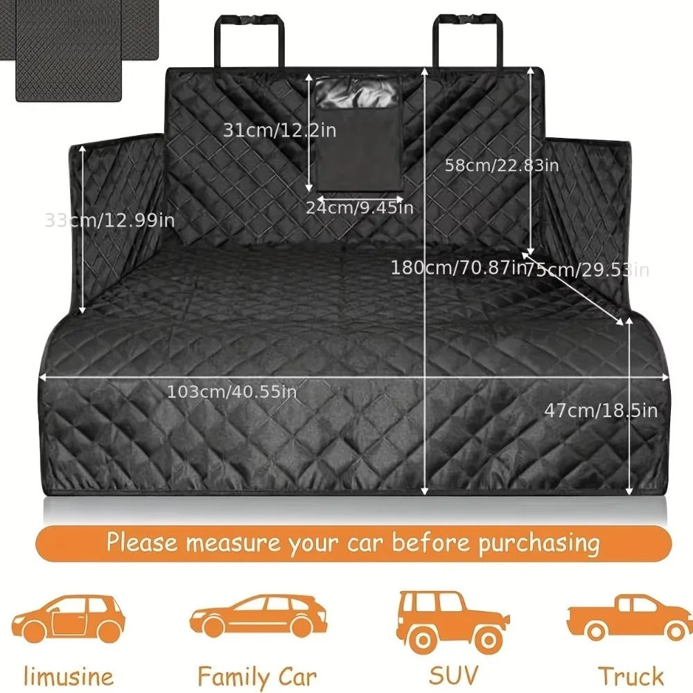 Premium Pet Car Seat Protector Cover
