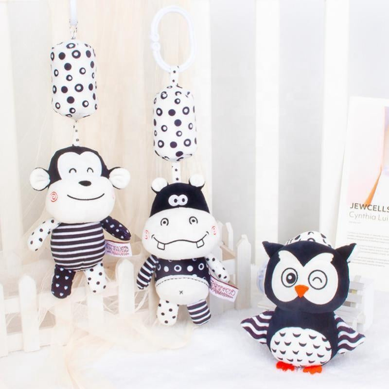 Cute Plush Toy Rattles for Babies and Kids