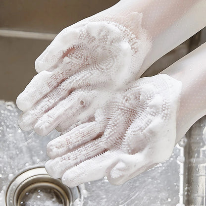 Soft Pet Grooming Bath Gloves