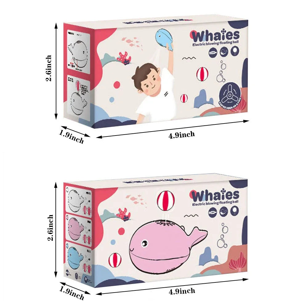 Colorful Whale Bouncy Ball Toy