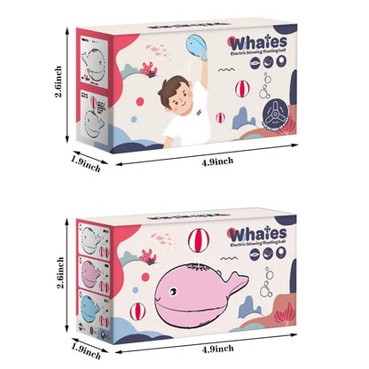 Colorful Whale Bouncy Ball Toy