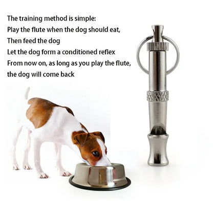 Durable Metal Pet Training Whistle