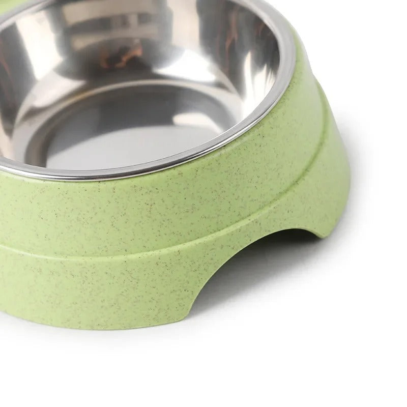 Double Stainless Steel Pet Food Bowls