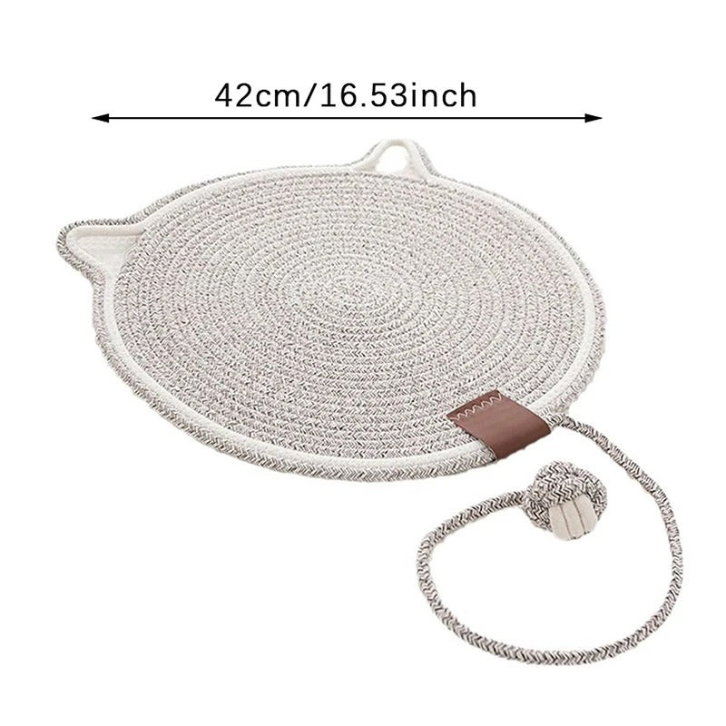 Fun Cat Scratcher Rug Pad
