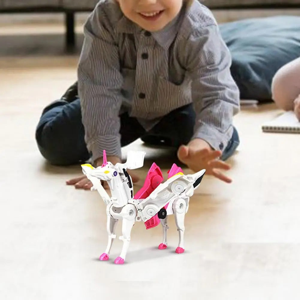 Colorful Unicorn Toy Cars