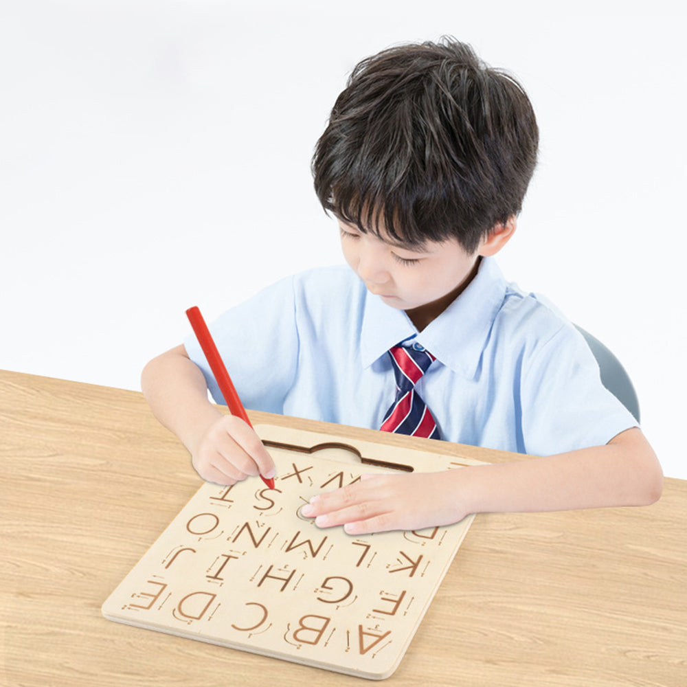 Wooden Learning Number Shape Board - Befez