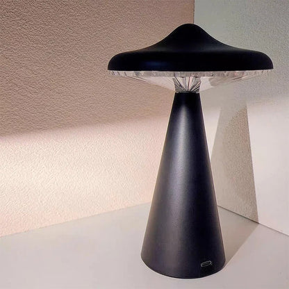 Stylish Mushroom LED Desk Lamp with Dimmer