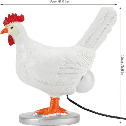 Cute Chicken Table Lamp with Soft LED Glow