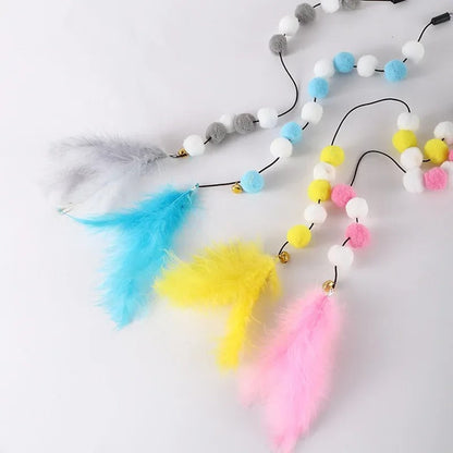 Colorful Cat Teaser Fun Toy