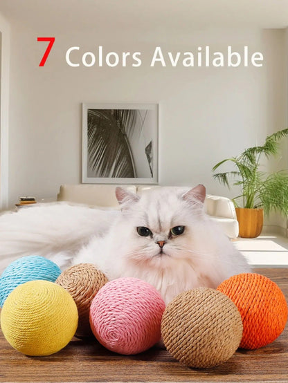 Fun Cat Scratcher Toy Ball