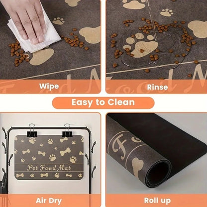 Easy Clean Pet Mat Waterproof Fast Dry