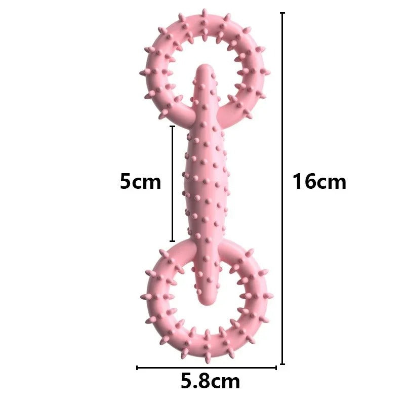 Durable Pet Chew Toy Ring for Puppies