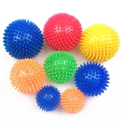 Fun Dog Chew Toy Rubber Spike Balls