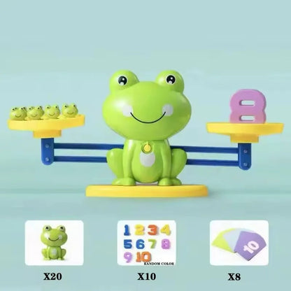 Colorful Learning Frog Balance Game Toy