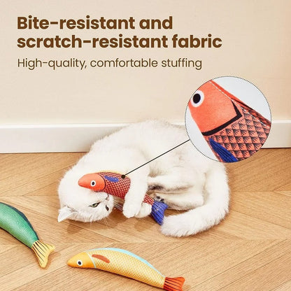 Fun Interactive Catnip Toy Fish