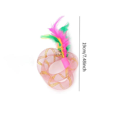Colorful String Cat Play Toy