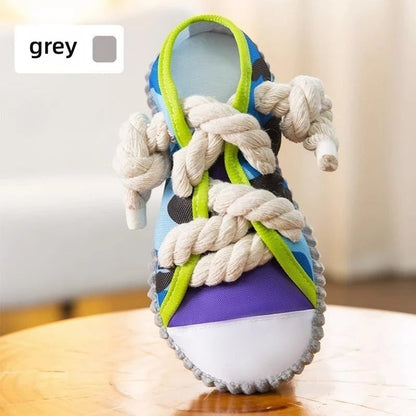 Durable Rope Dog Toy Slipper