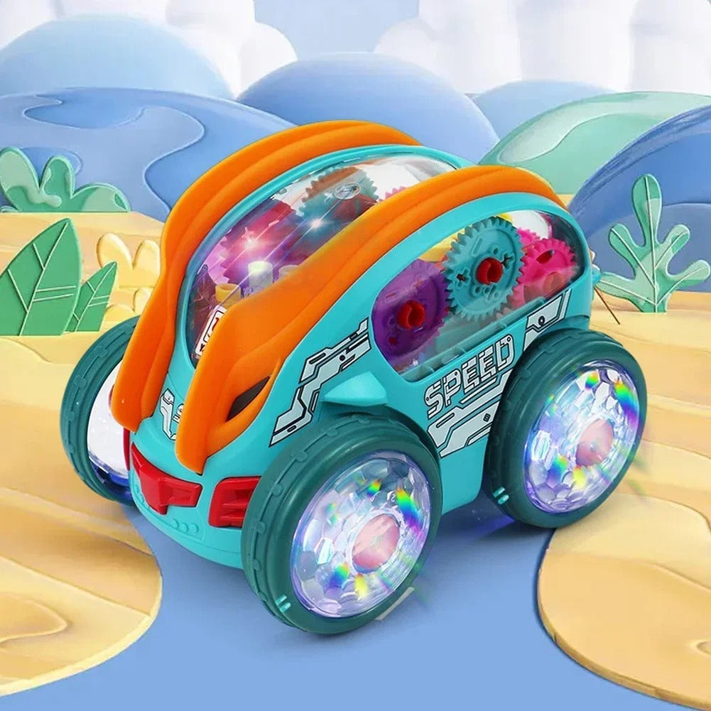 Fun Glow-in-Dark Stunt Car Toy