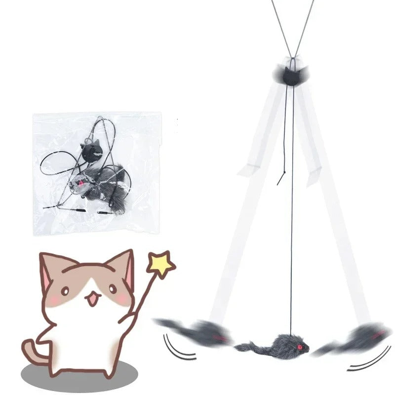 Easy Hang Interactive Cat Toy Wand