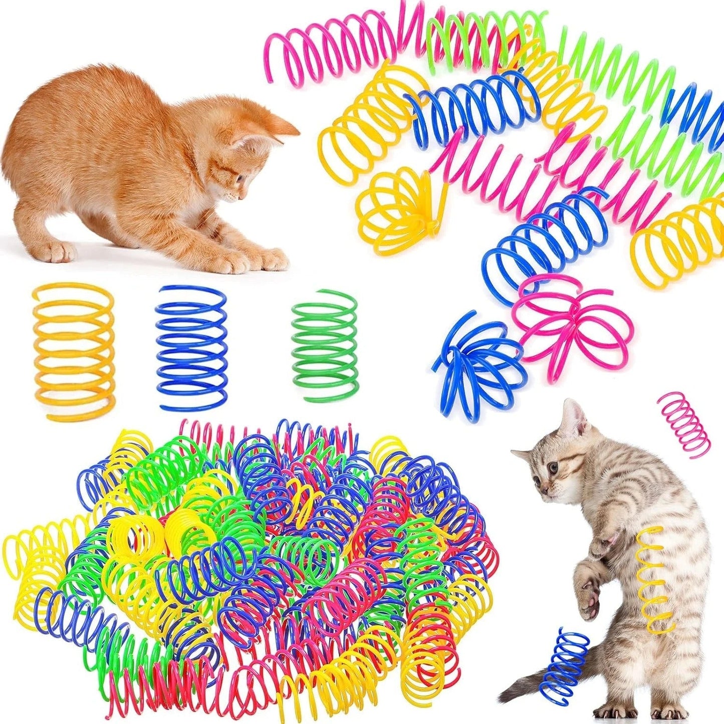 Fun Cat Spiral Wand Toys - Befez