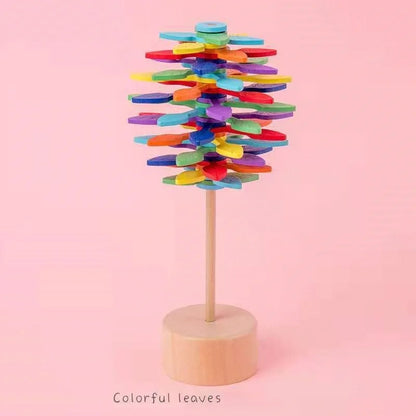 Calming Wood Fidget Spinner Toy