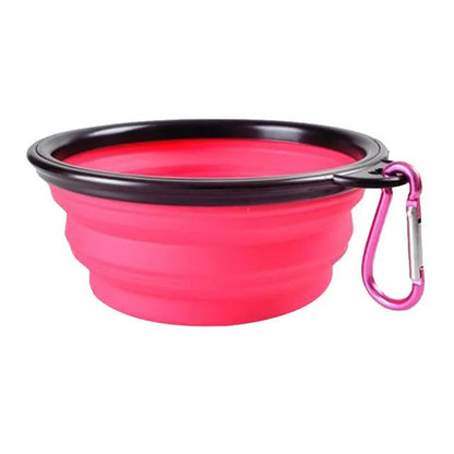 Portable Collapsible Pet Food Bowl