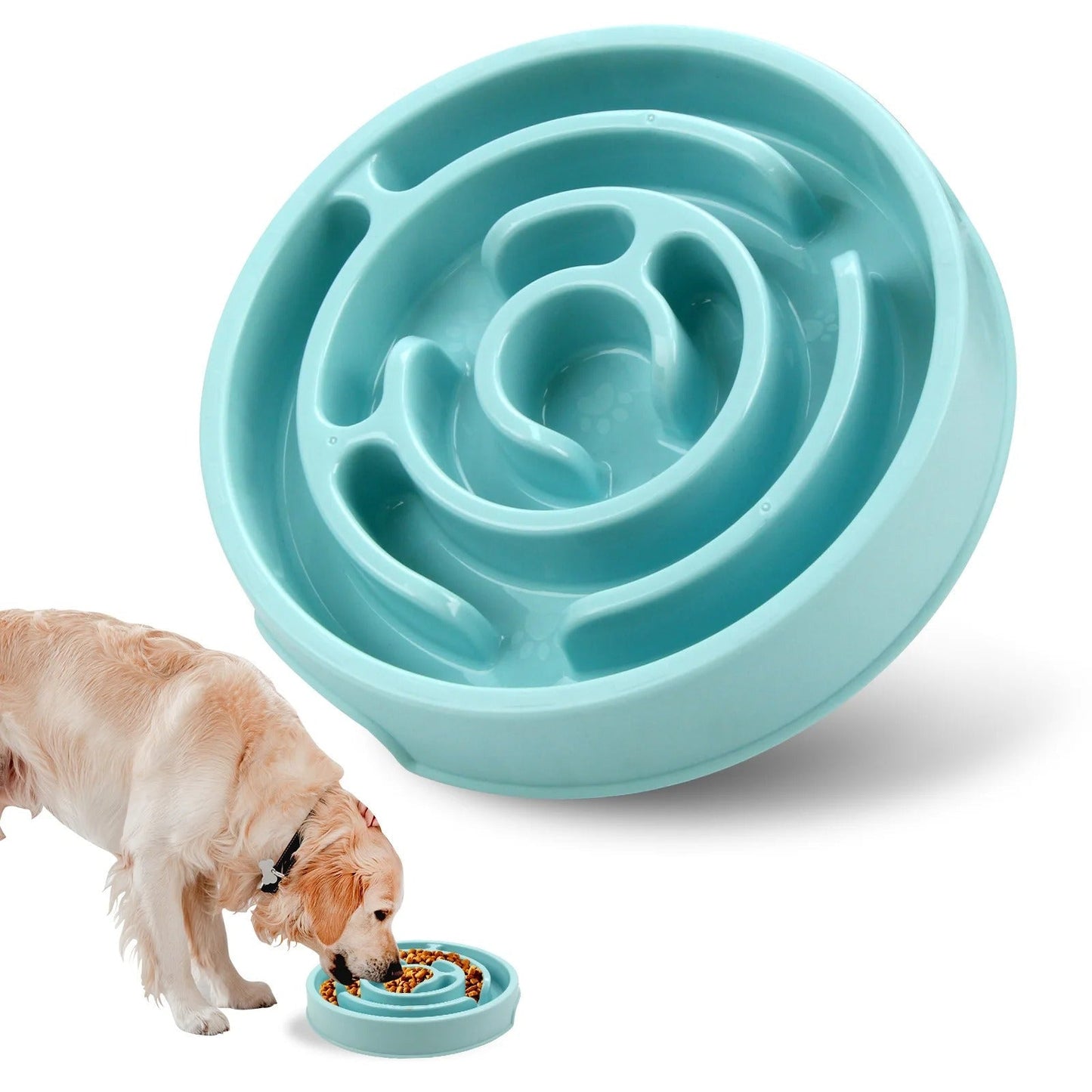 Easy Eat Slow Feeder Pet Bowl