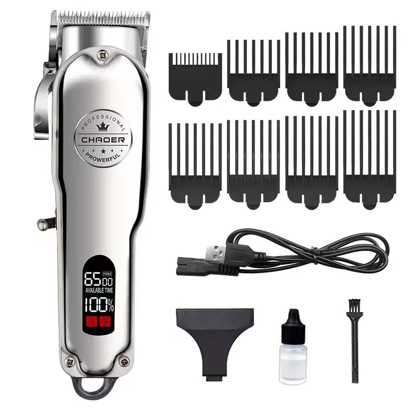Premium Pet Grooming Clippers Rechargeable Dog Trimmer Kit