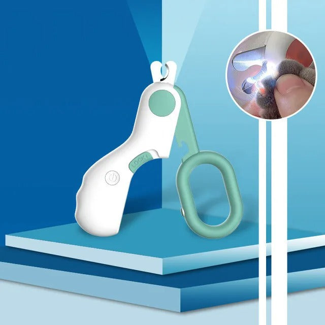 Precise Pet Nail Trimmer with LED Guide Light