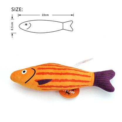 Fun Interactive Catnip Toy Fish