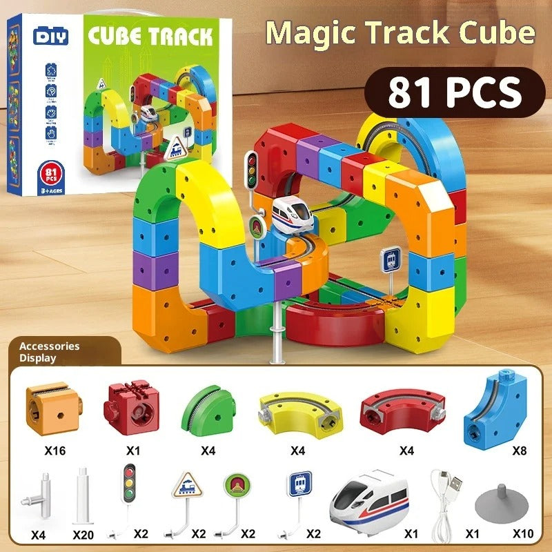 Fun Magnetic Train Track Toy