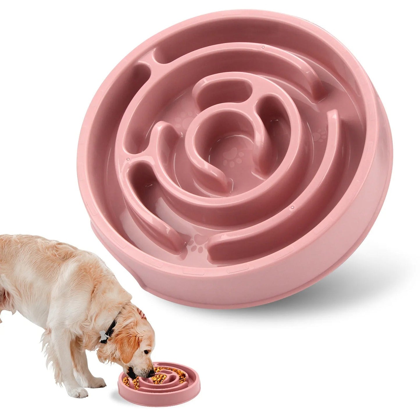 Easy Eat Slow Feeder Pet Bowl