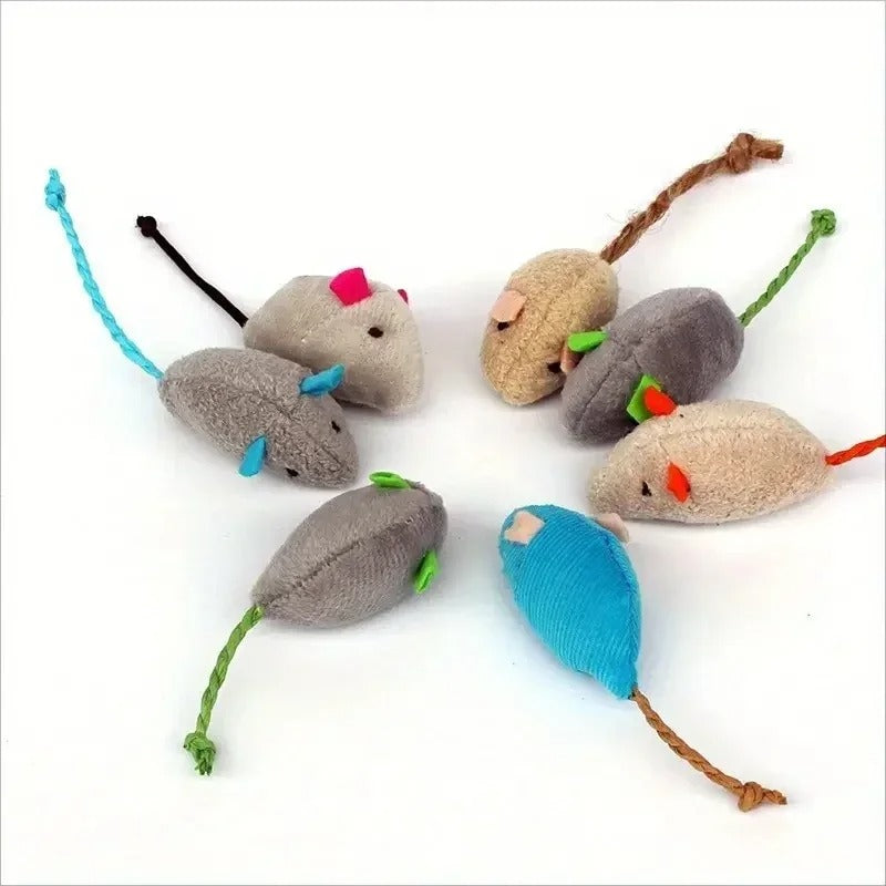Fun 3/7 Piece Cat Interactive Plush Toy Set