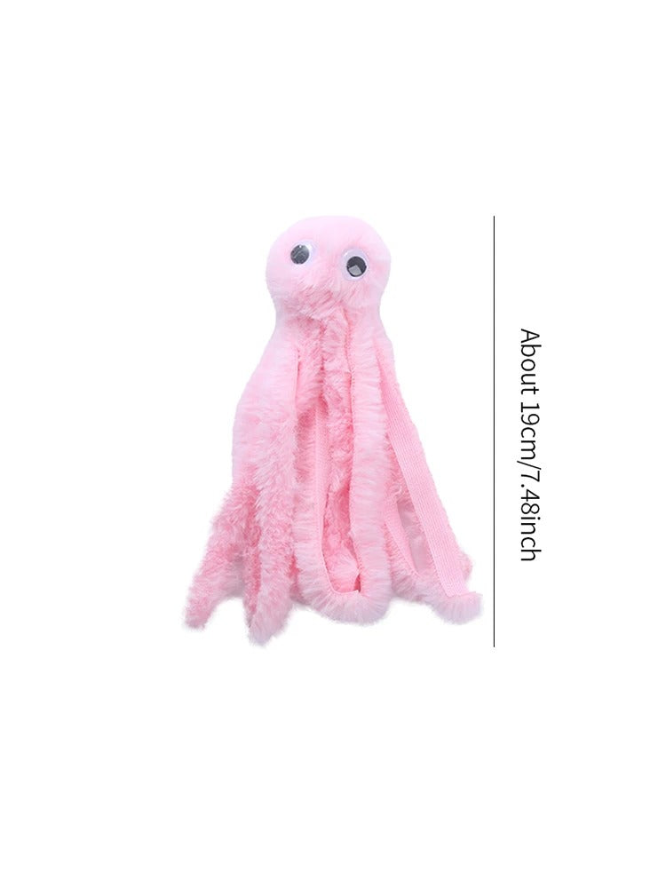 Fun Octopus Kitten Teaser Toy