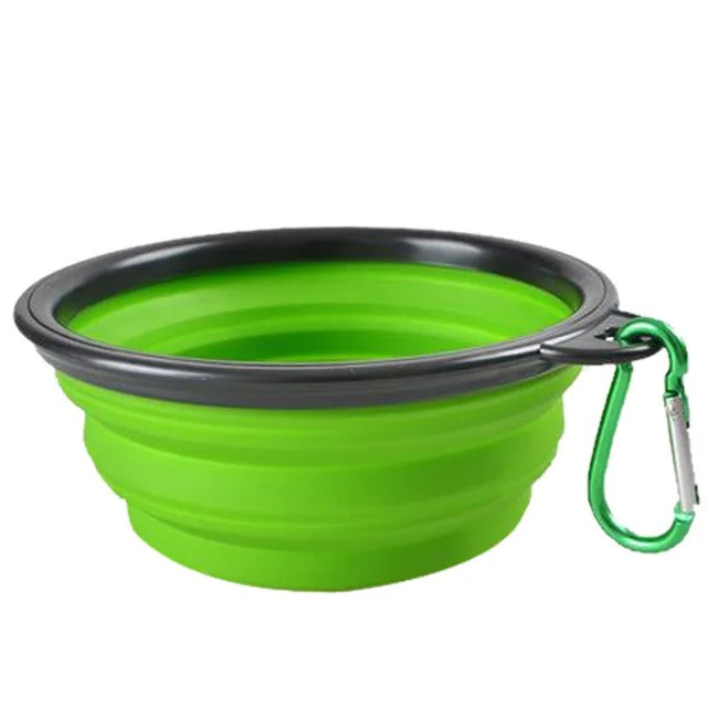 Portable Collapsible Pet Food Bowl