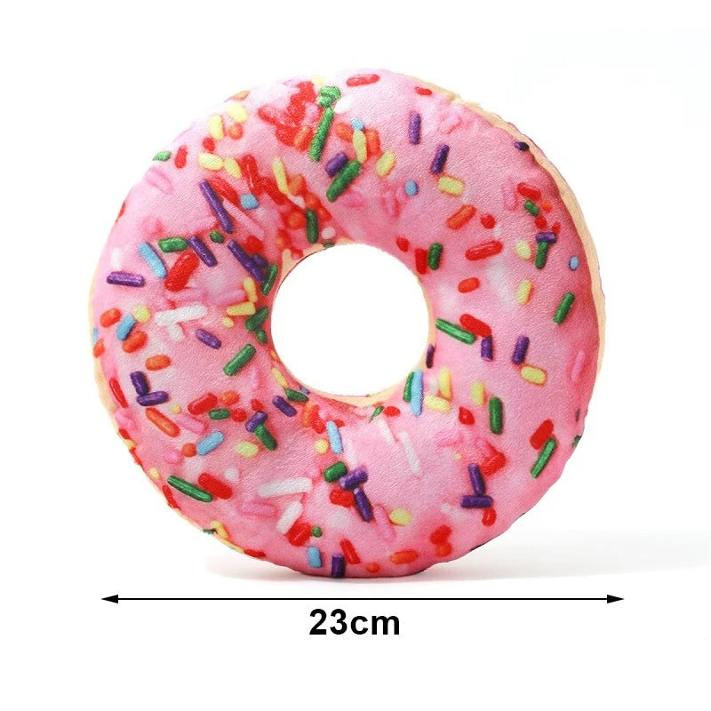 Fun Pet Doughnut Shaped Dog Toy