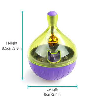 Interactive Cat Food Puzzle Bowl Toy