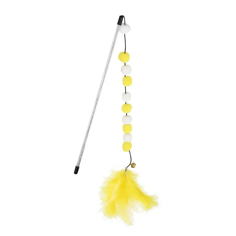 Colorful Cat Teaser Fun Toy