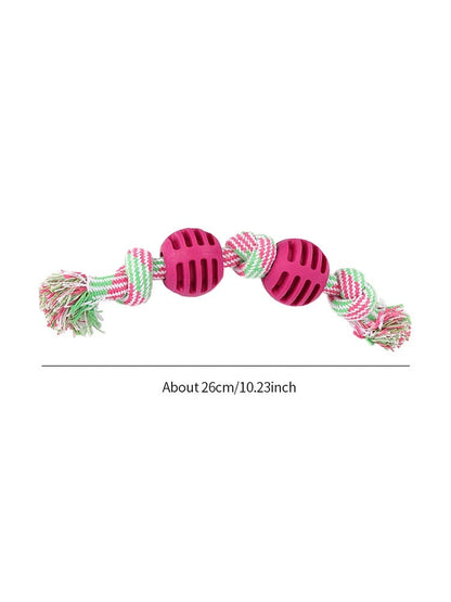Durable Rope Ball Interactive Dog Toy