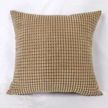 Soft Cushion Cover with Fun Corn Pattern