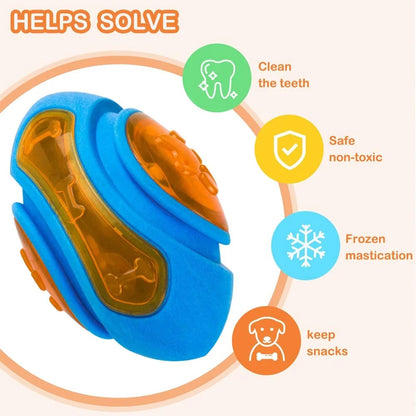 Tough Rubber Dog Toys - Fun and Safe Pet Play