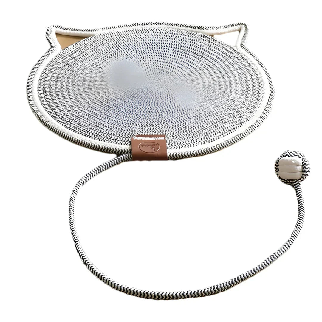 Durable Natural Fiber Cat Scratcher Pad