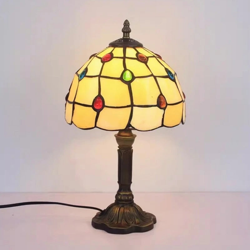 Classic Elegant Glass LED Desk Lamp