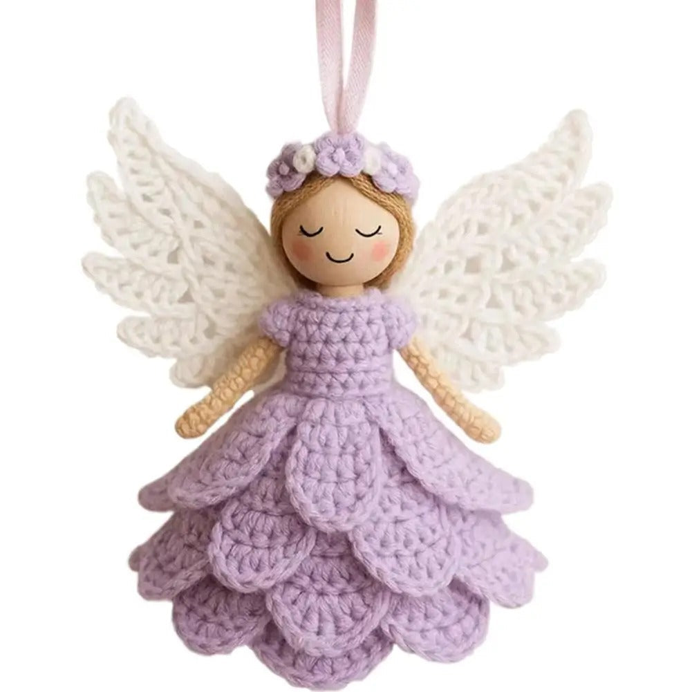Handmade Crochet Angel Ornament